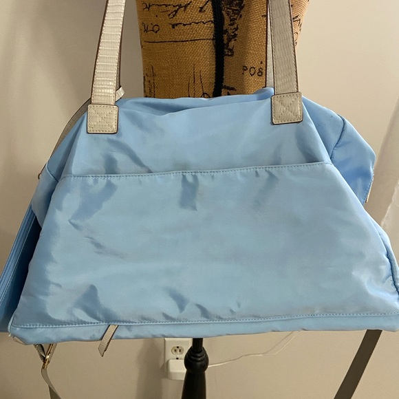 Anne Klein Melissa Weekender Travel Duffle Bag w/ Wristlet & Crossbody Strap VGC - Picture 5 of 16